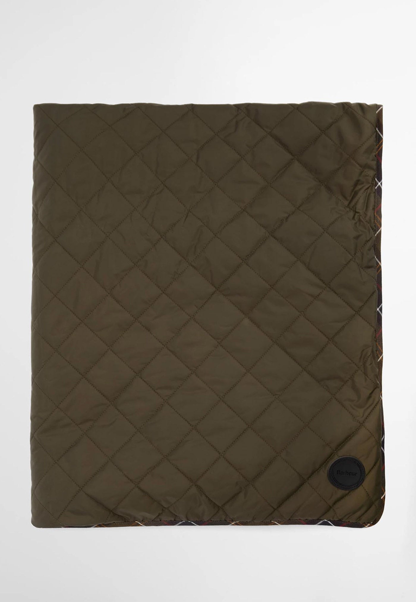 Dog Quilt and Fleece Blanket - Olive