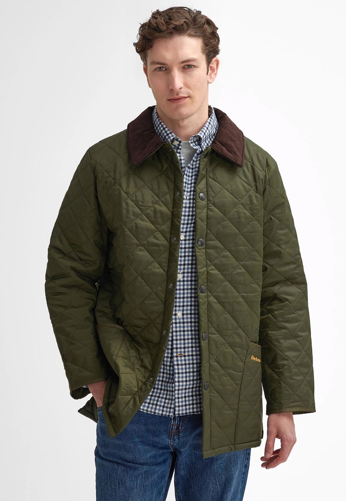 Liddesdale Quilted Jacket - Olive