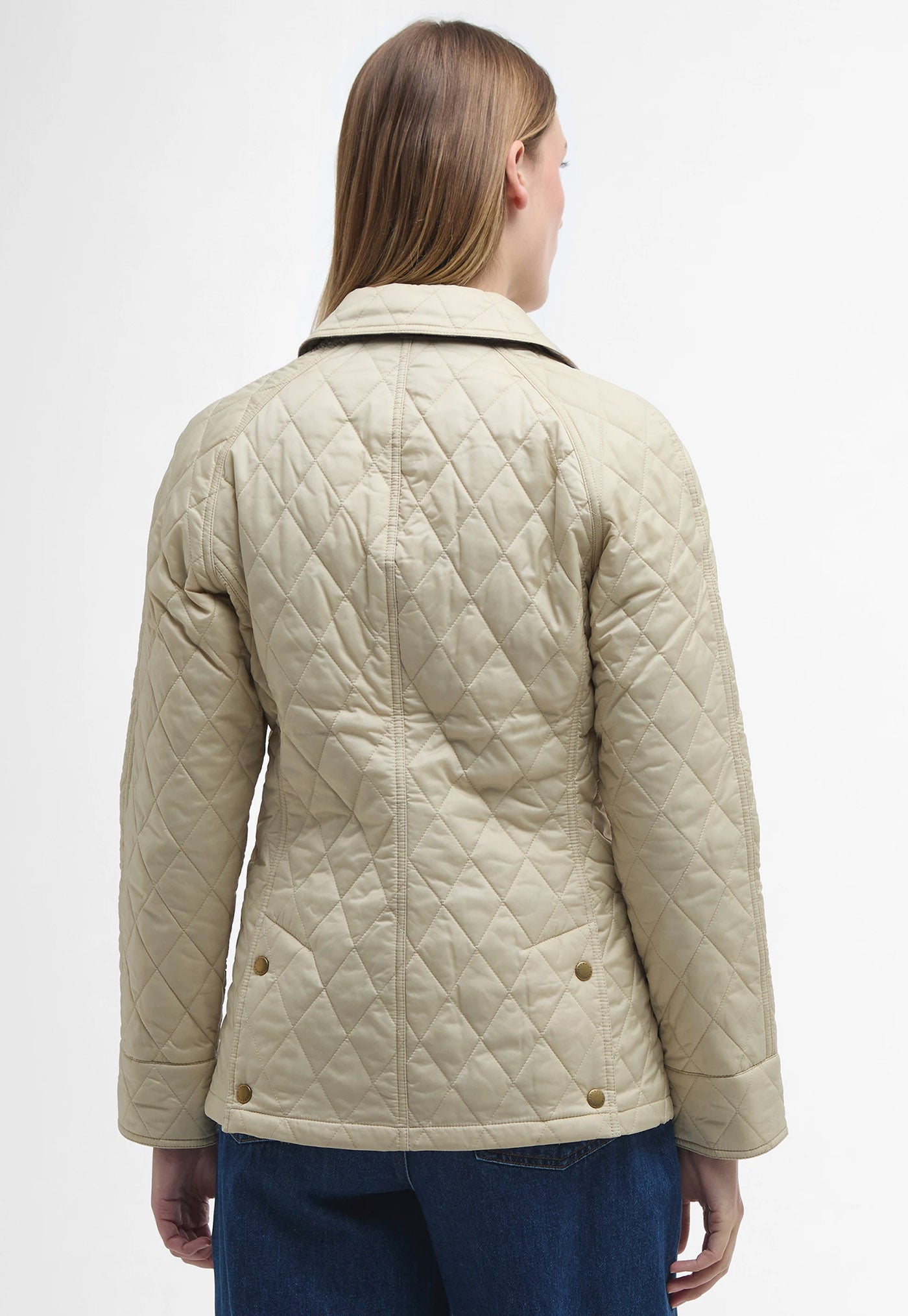Beadnell Quilted Jacket - Pearl