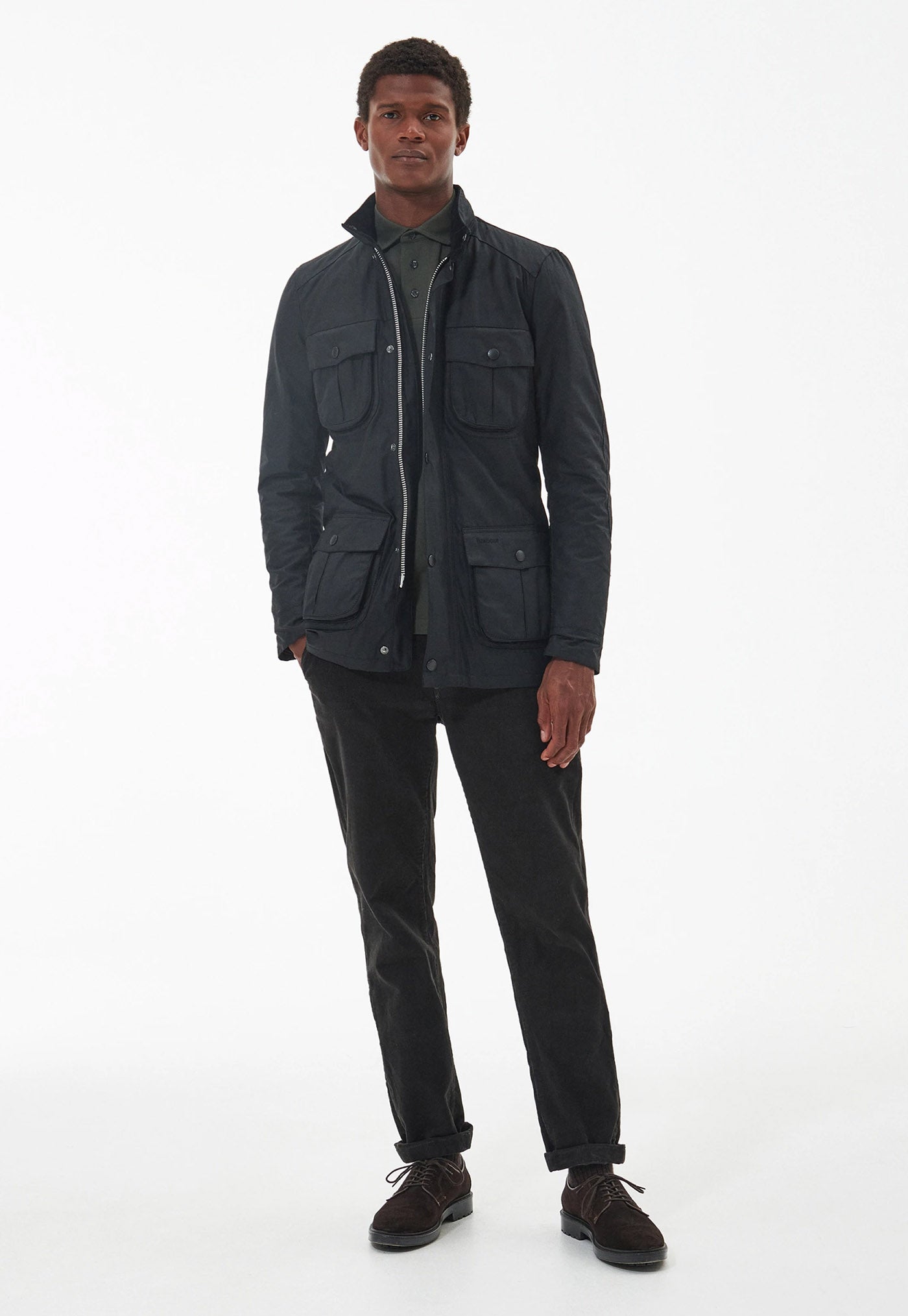 Corbridge Wax Jacket - Black/Classic