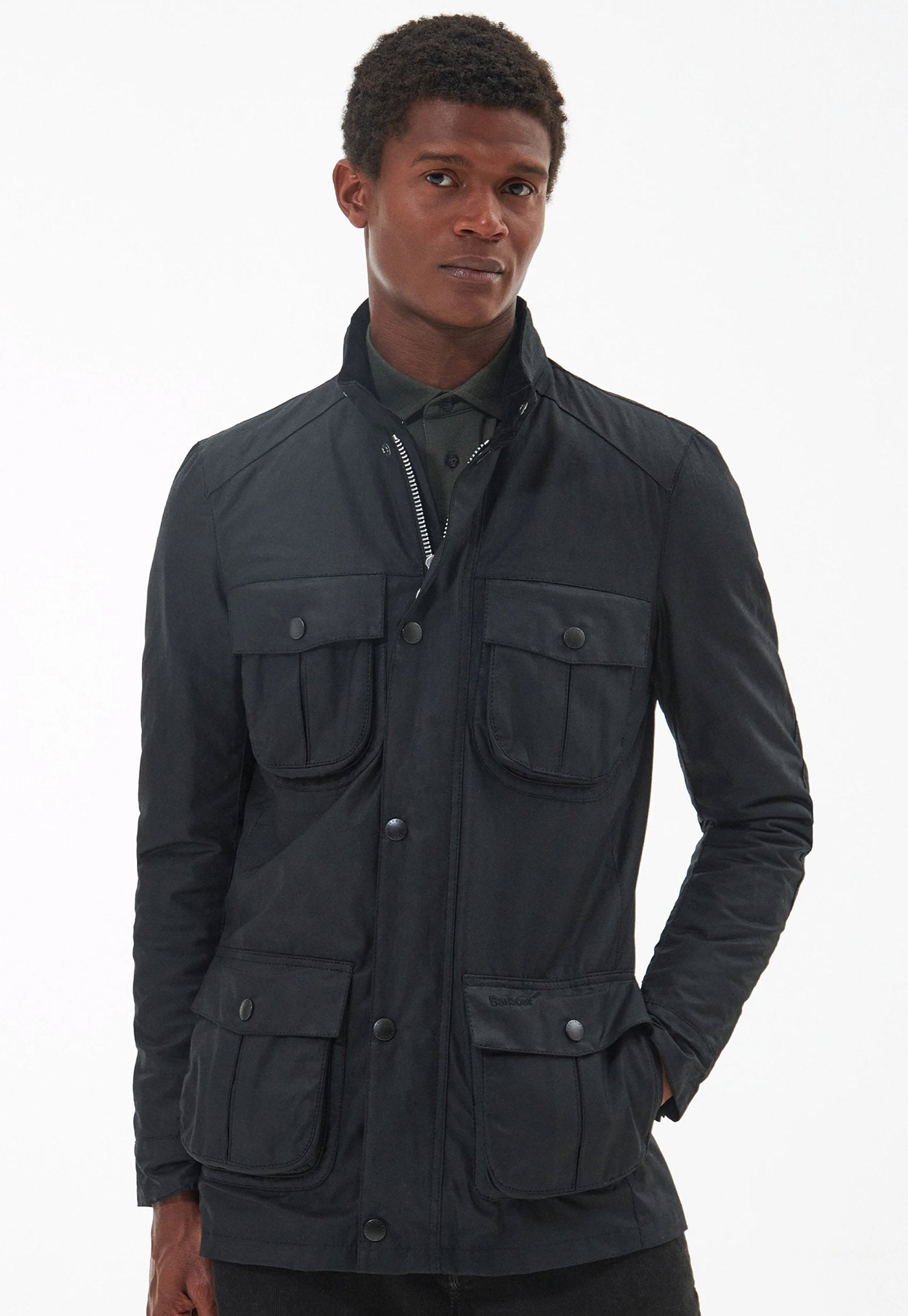 Corbridge Wax Jacket - Black/Classic