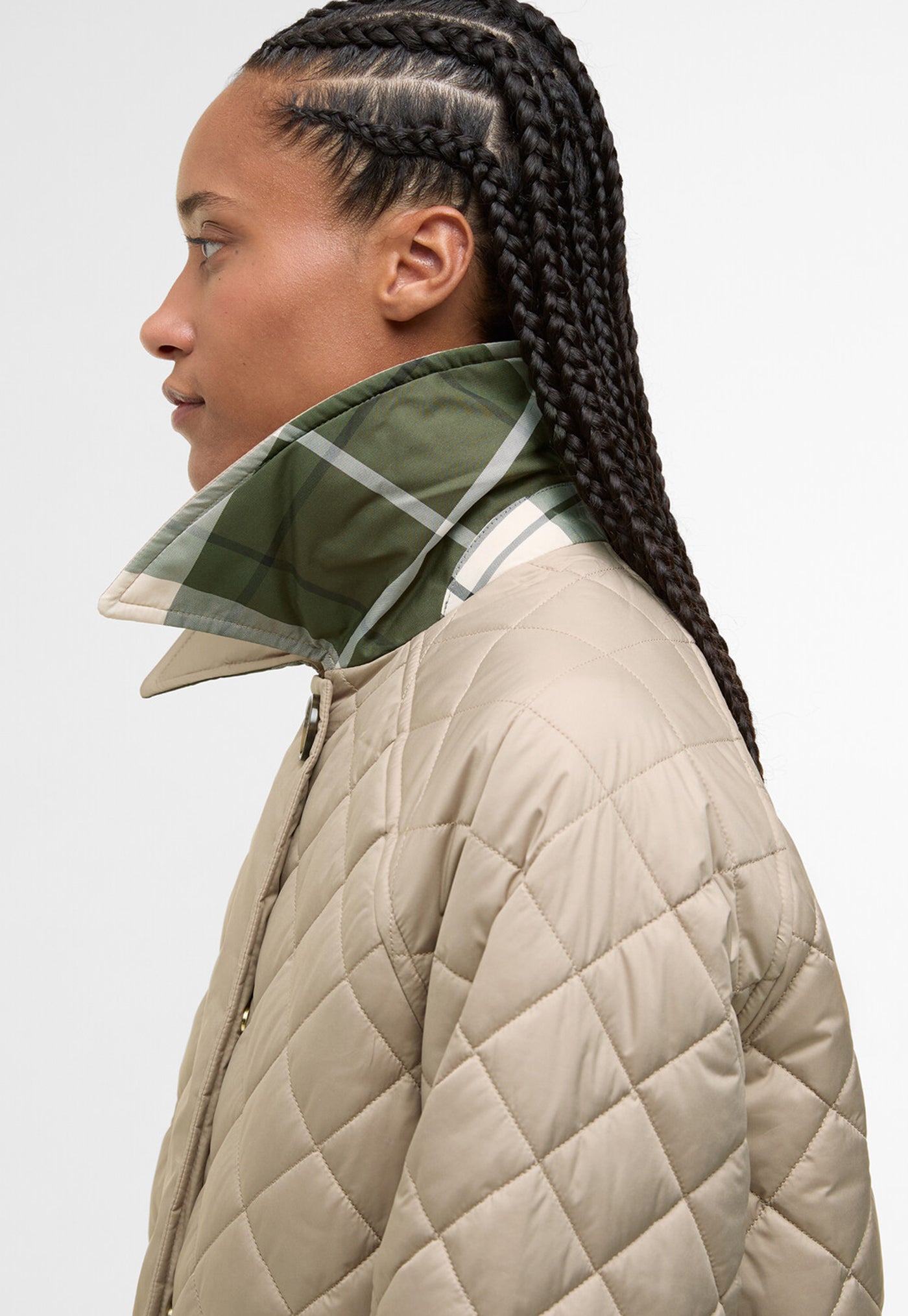 Laoise Quilted Jacket - Honey/Ancient Poplar