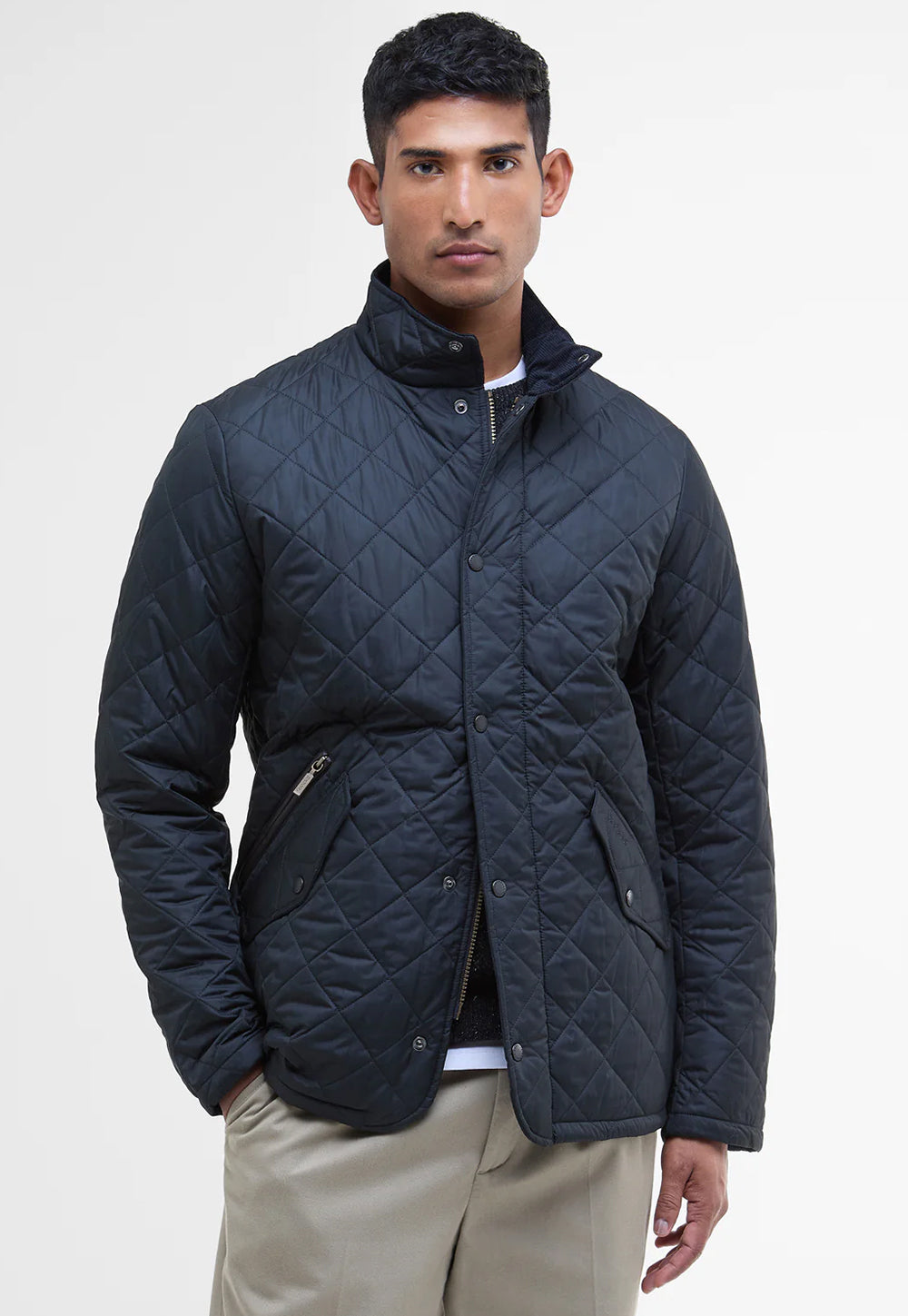 Chelsea Quilted Jacket - Navy