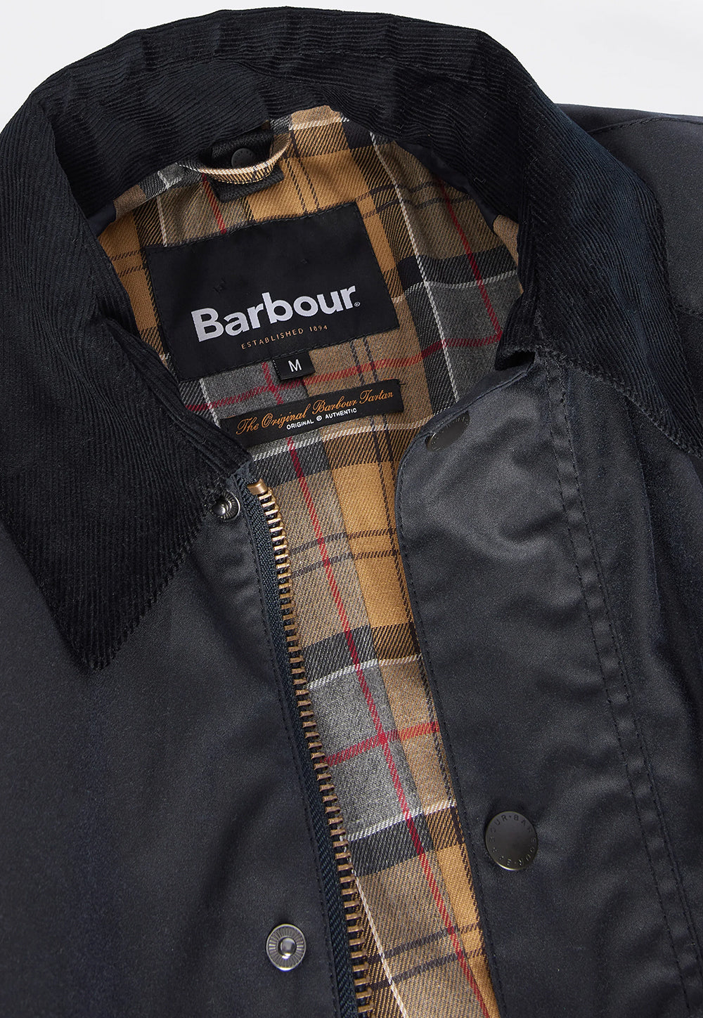 Ashby Wax Jacket - Navy