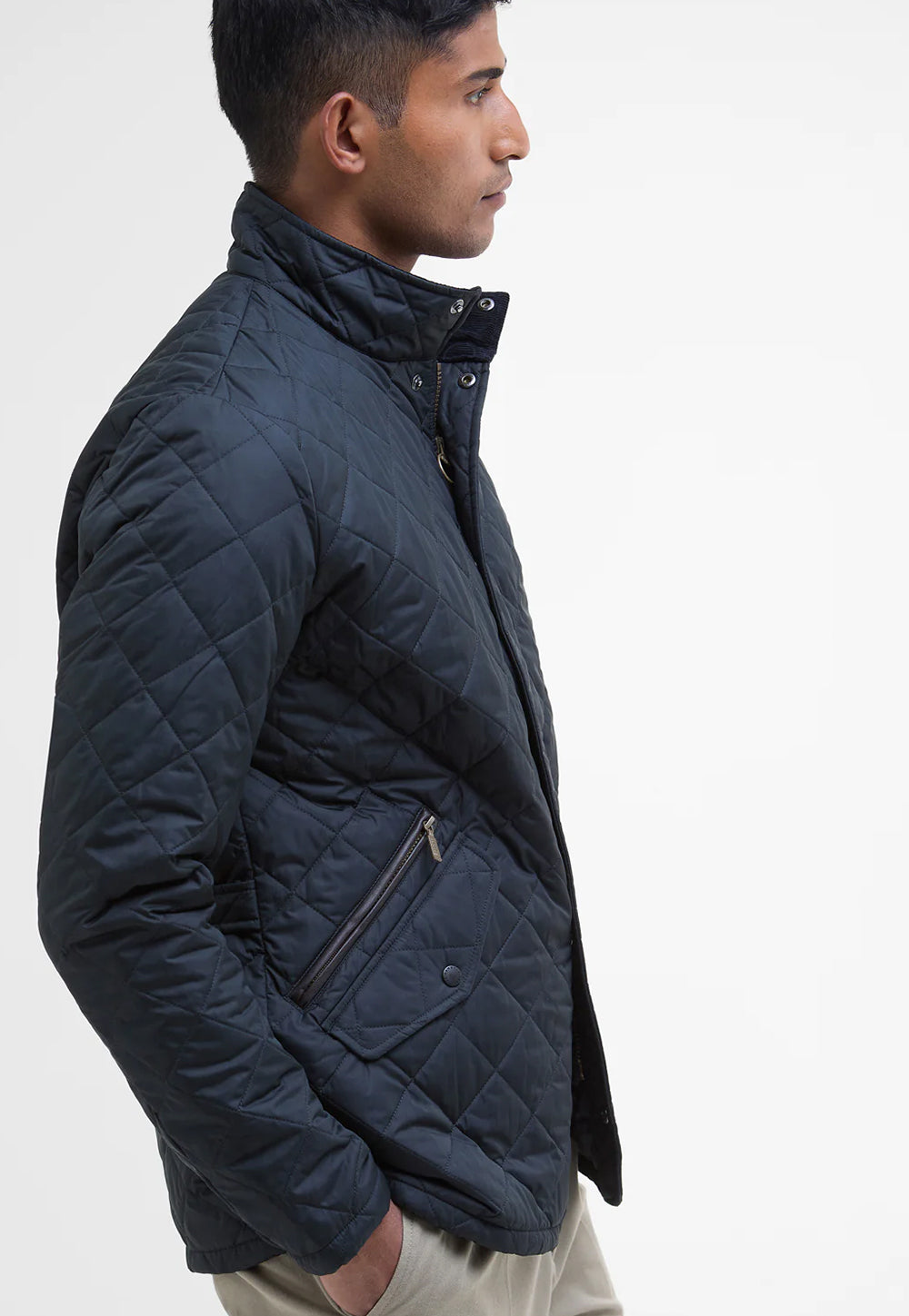 Chelsea Quilted Jacket - Navy