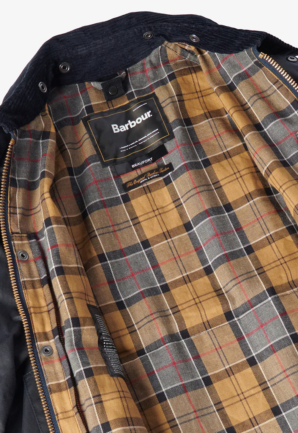 Beaufort Wax Jacket - Navy