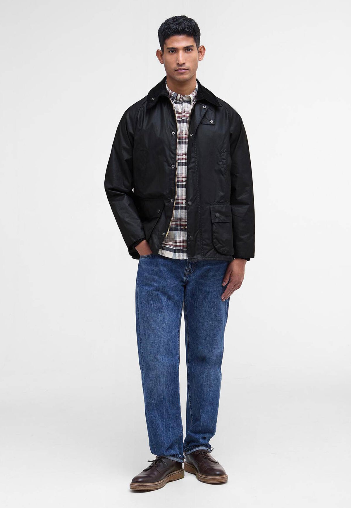 Men's Bedale Wax Jacket - Black