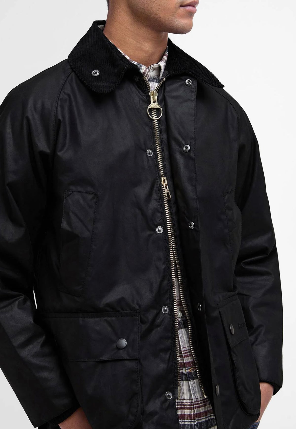 Men's Bedale Wax Jacket - Black