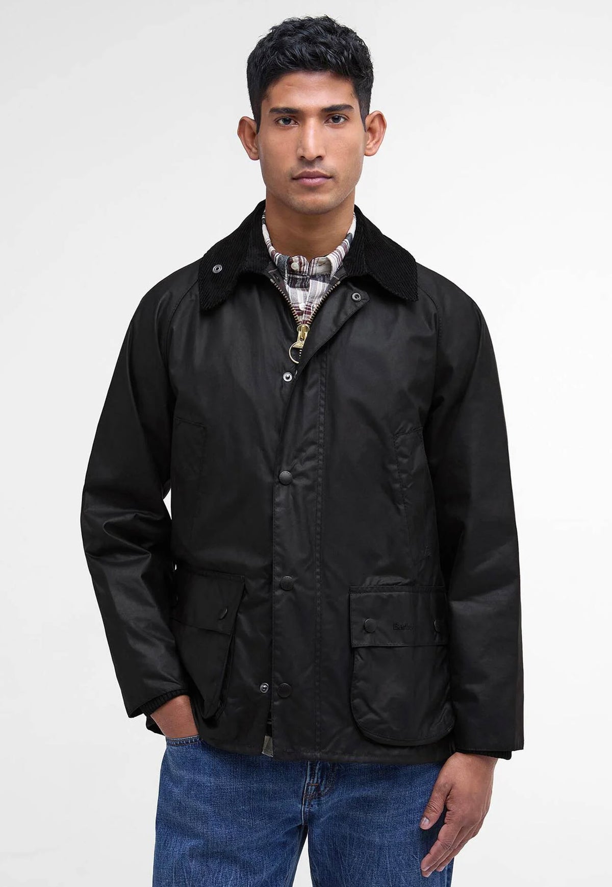 Men's Bedale Wax Jacket - Black