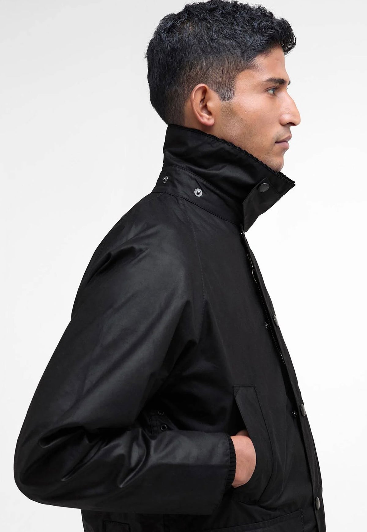 Men's Bedale Wax Jacket - Black