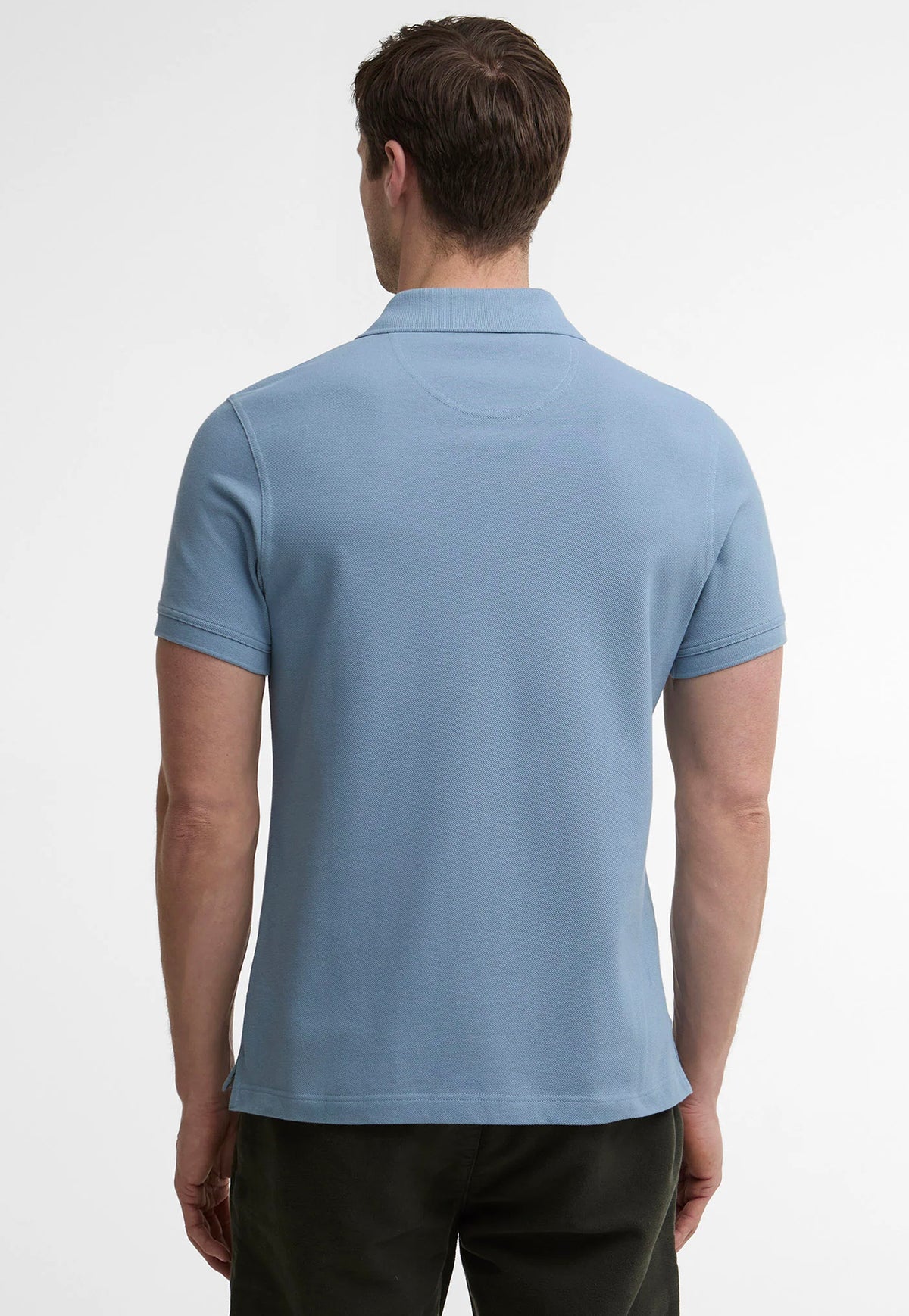 Tartan Pique Polo - Tarn Blue