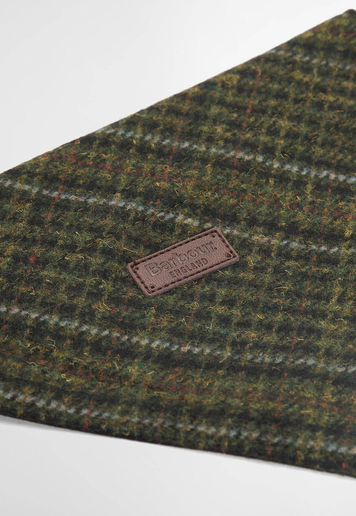 Wilken Dog Bandana - Olive Check