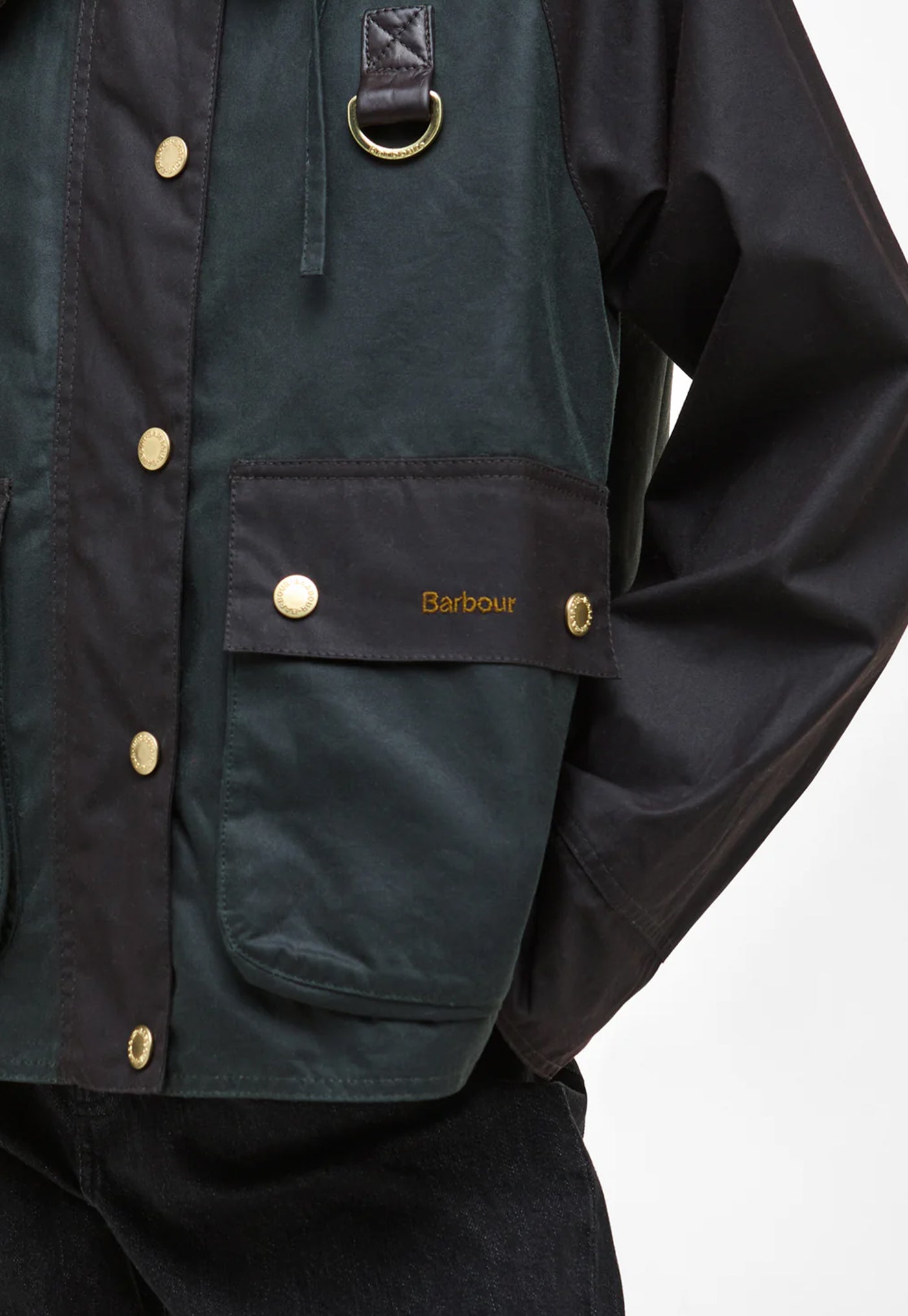 Reighton Wax Jacket - Fern/Accient