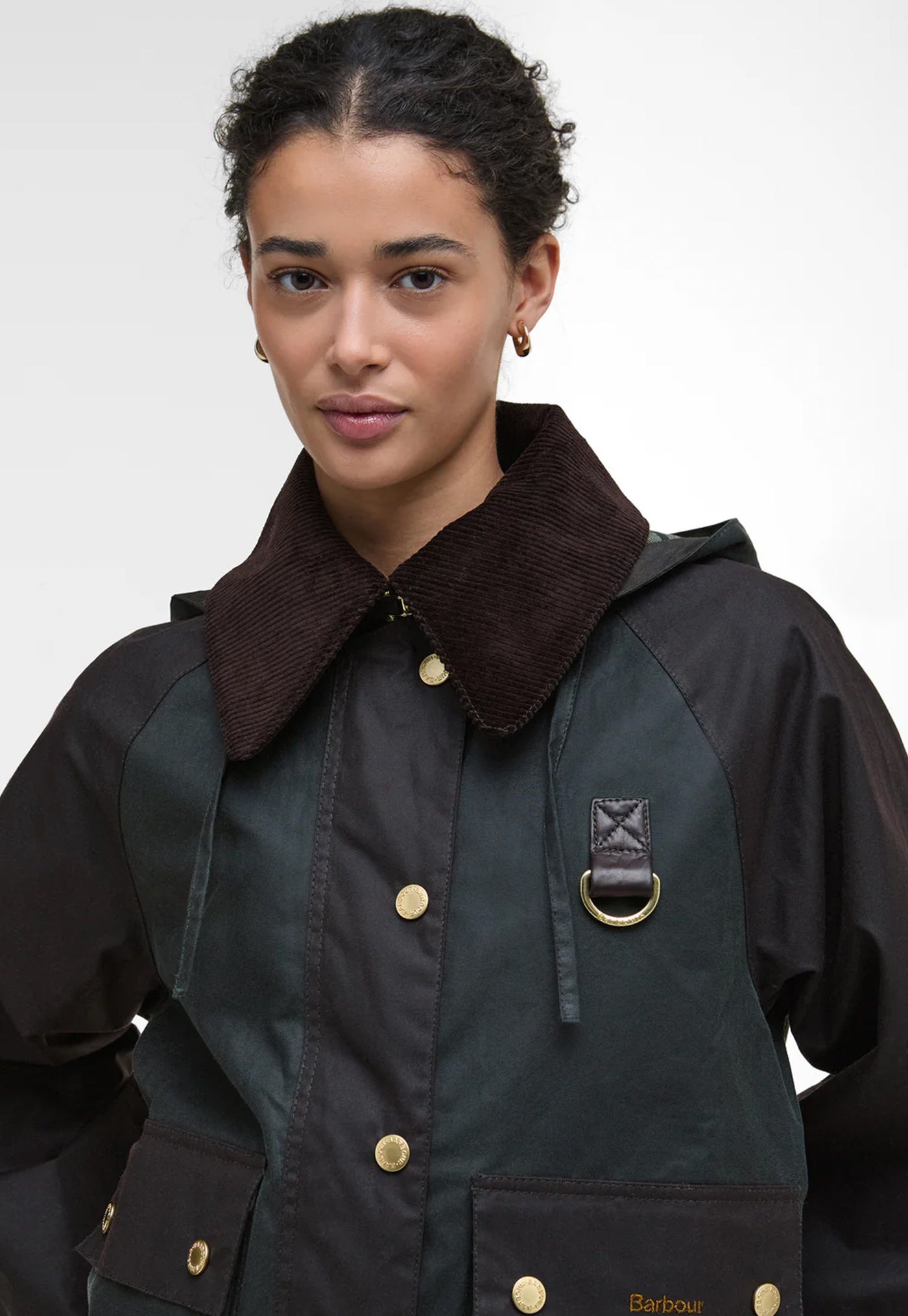 Reighton Wax Jacket - Fern/Accient