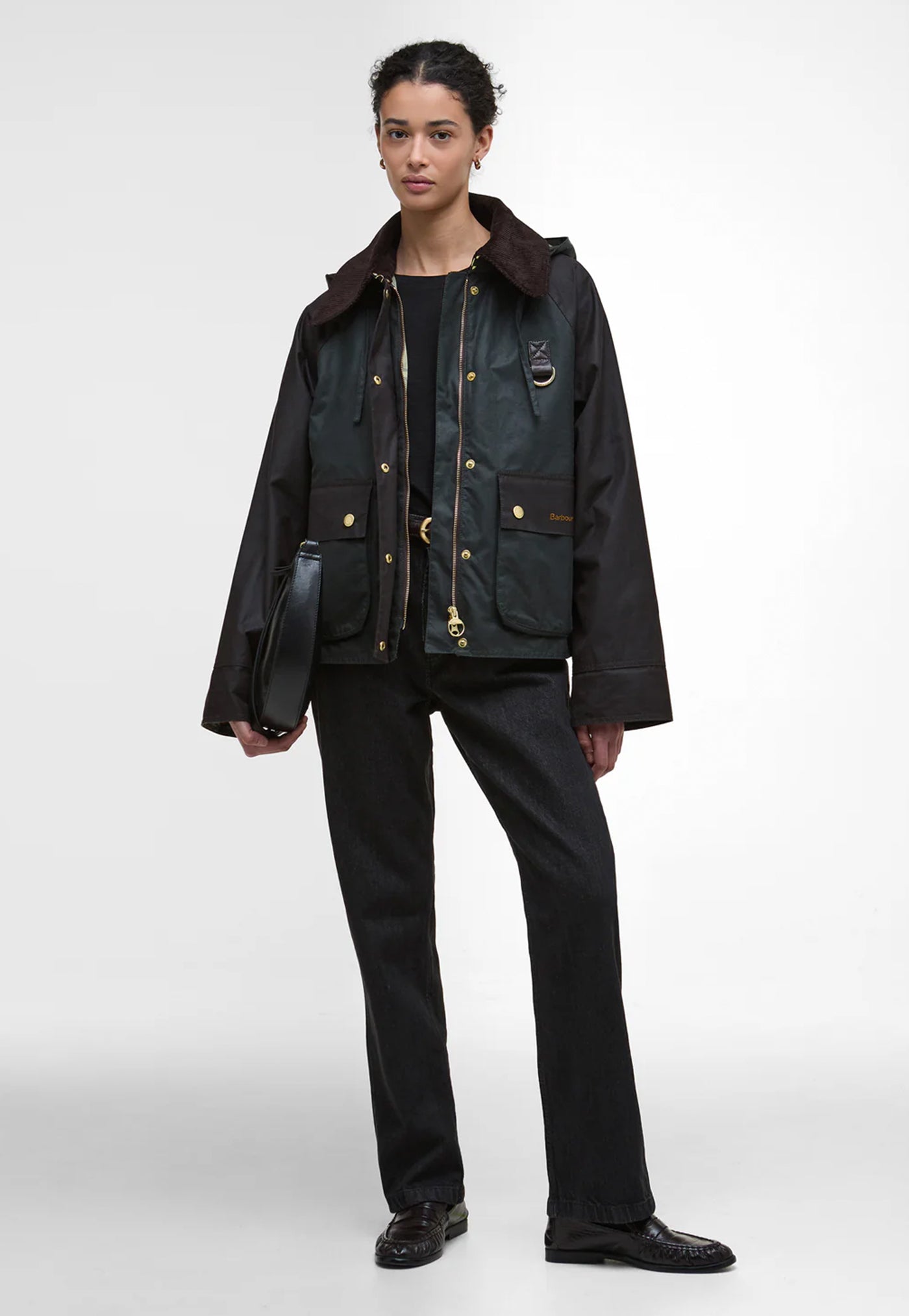 Reighton Wax Jacket - Fern/Accient