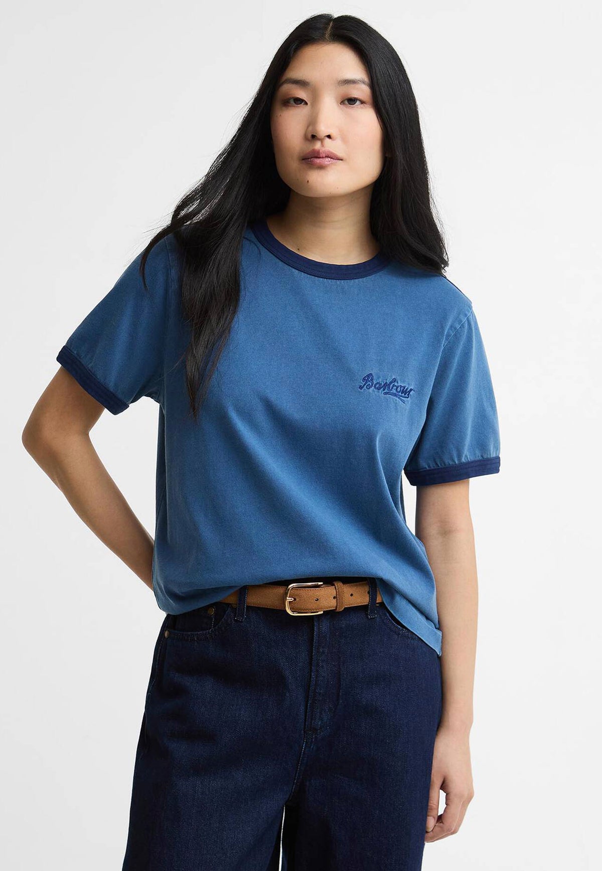 Avon T-Shirt - Washed Indigo