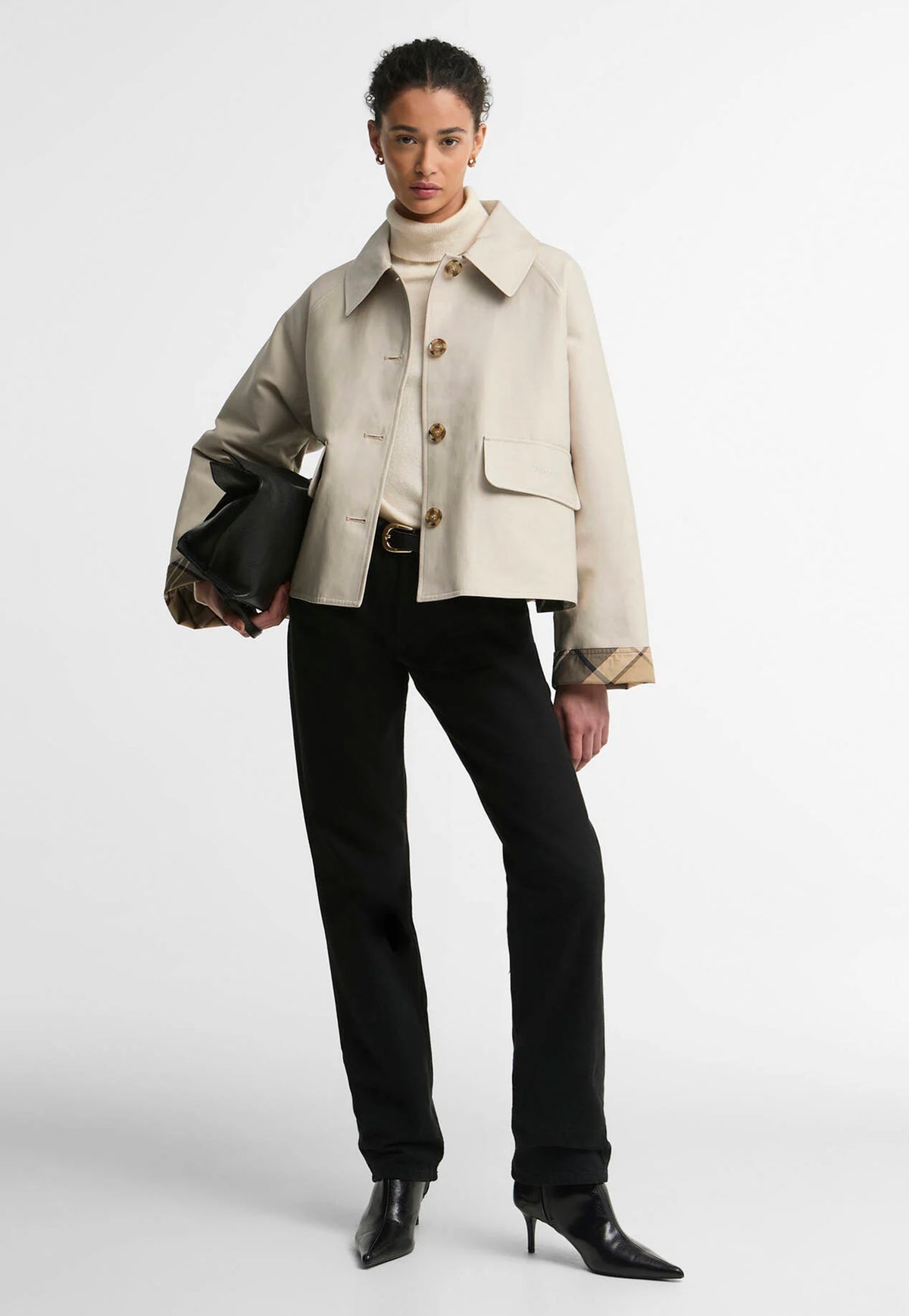 Delilah Showerproof Jacket - Mist/Birchwood