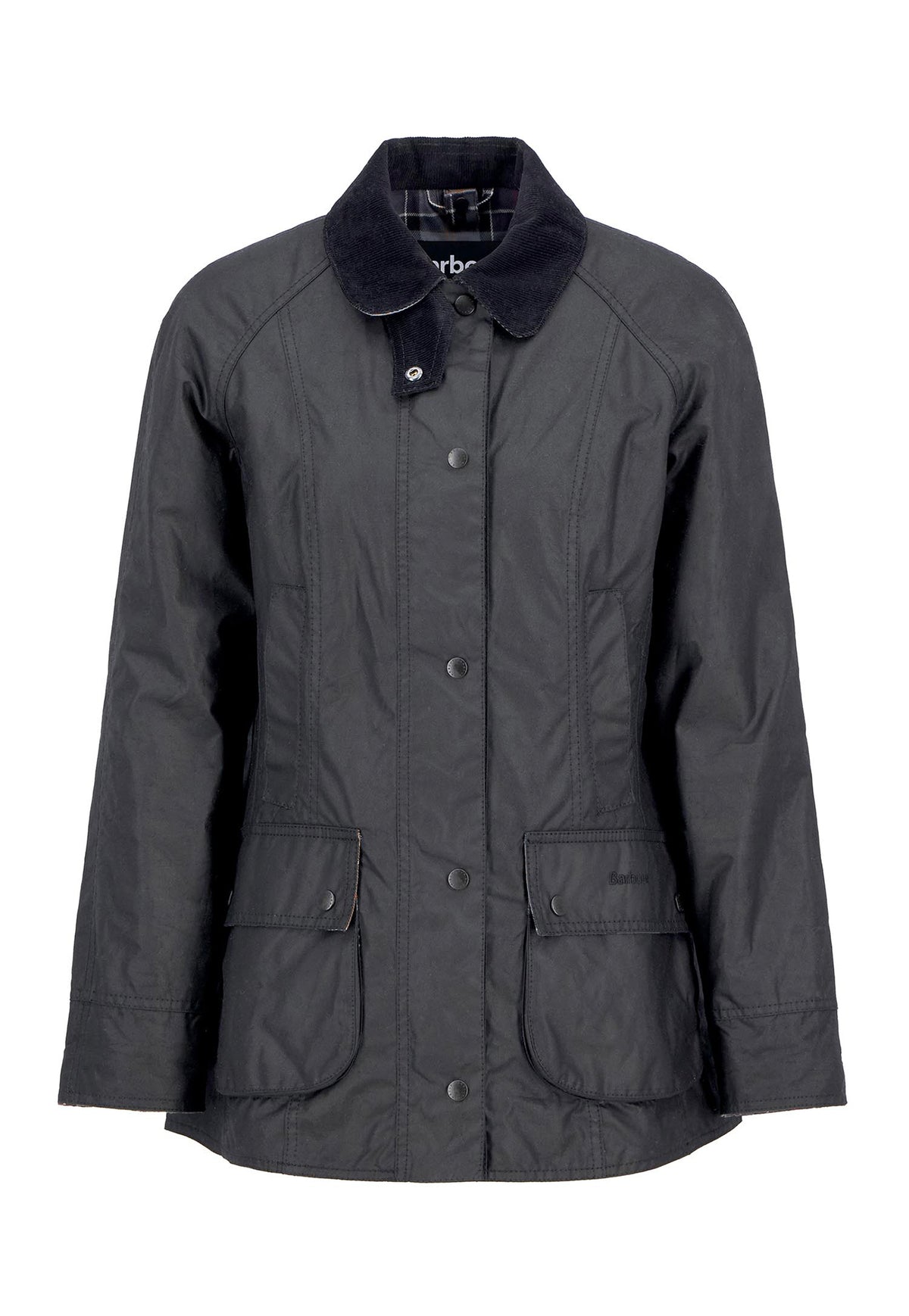 Beadnell Wax Jacket - Black