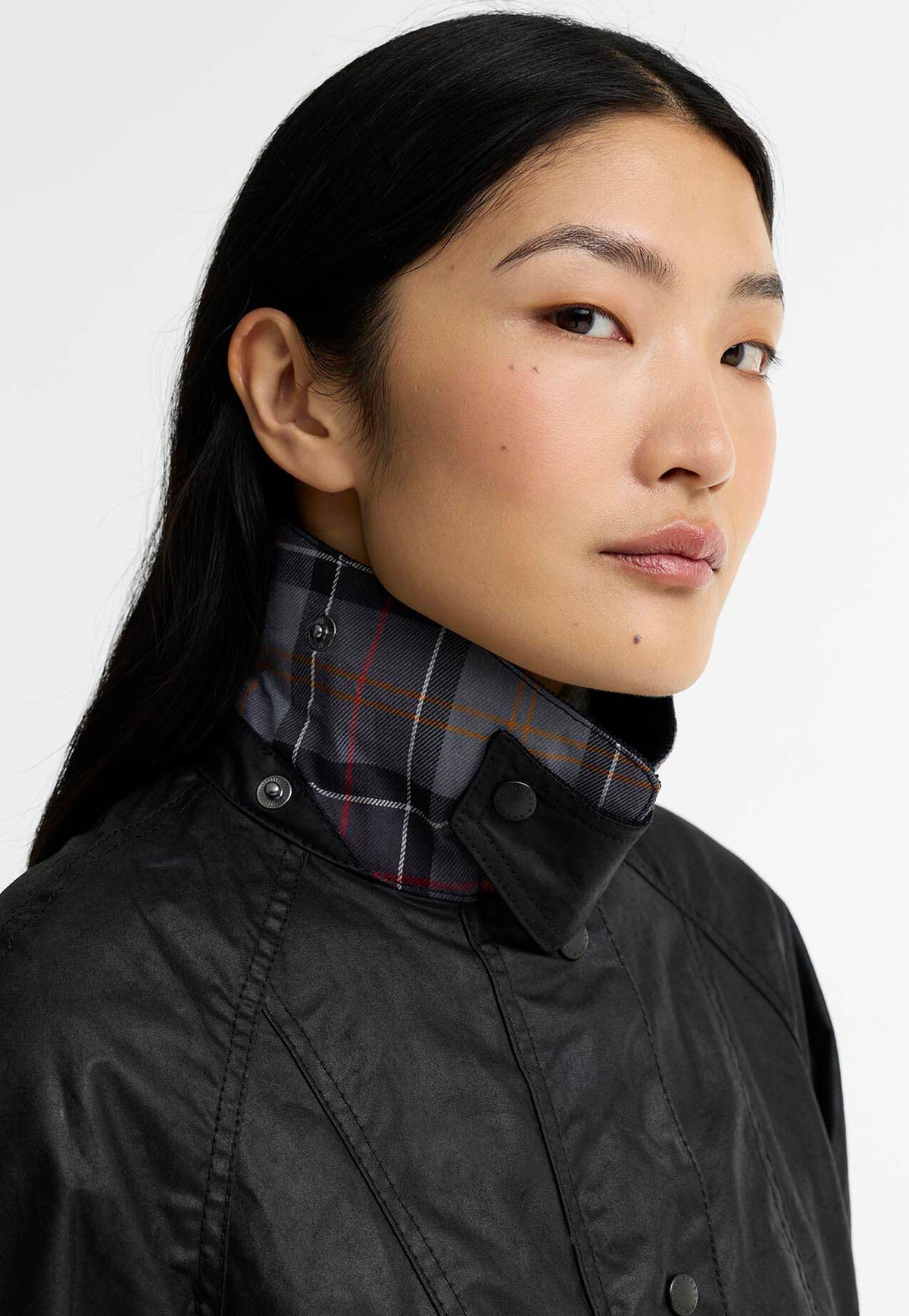 Beadnell Wax Jacket - Black