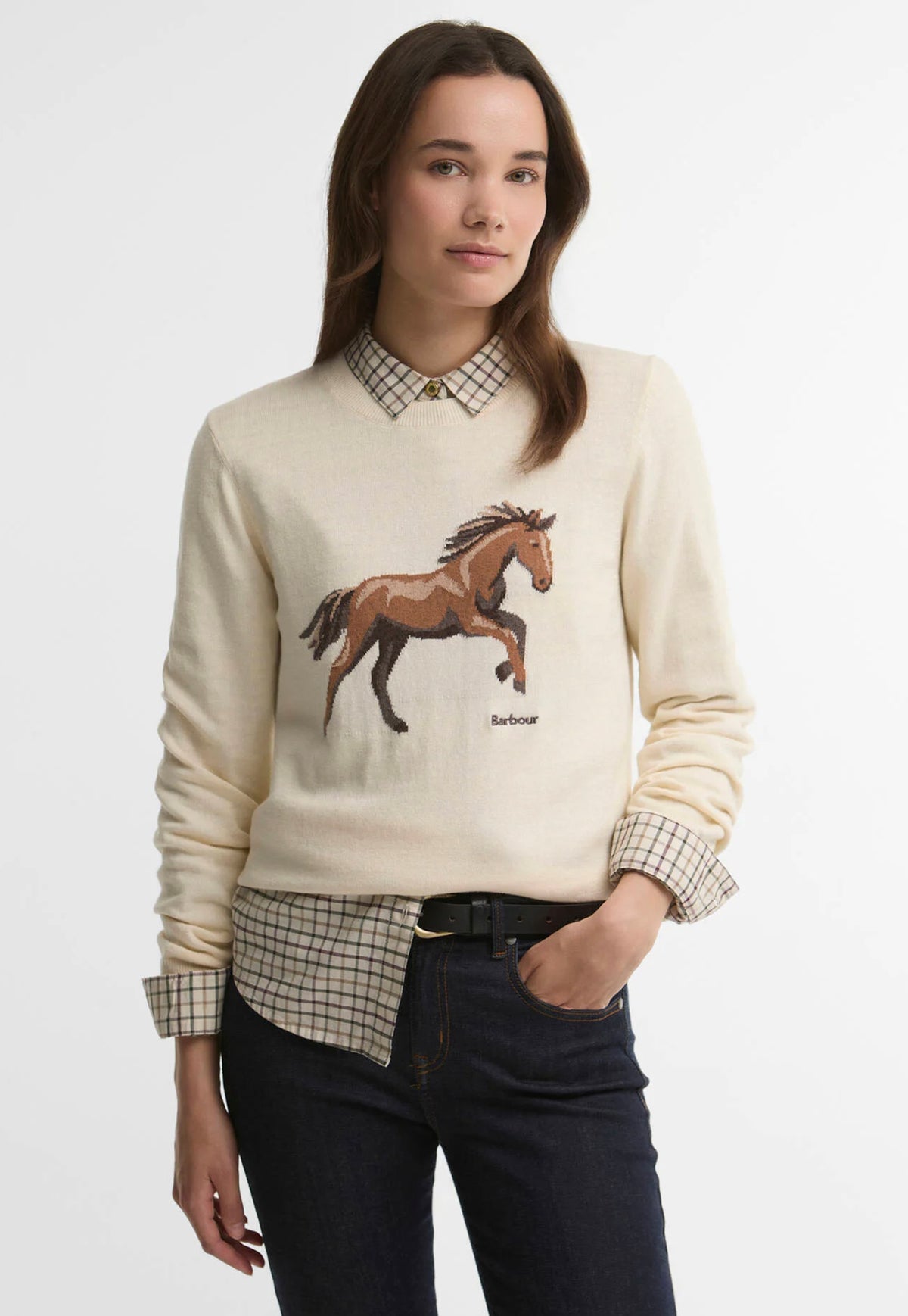 Homeswood Knitted Jumper - Ecru