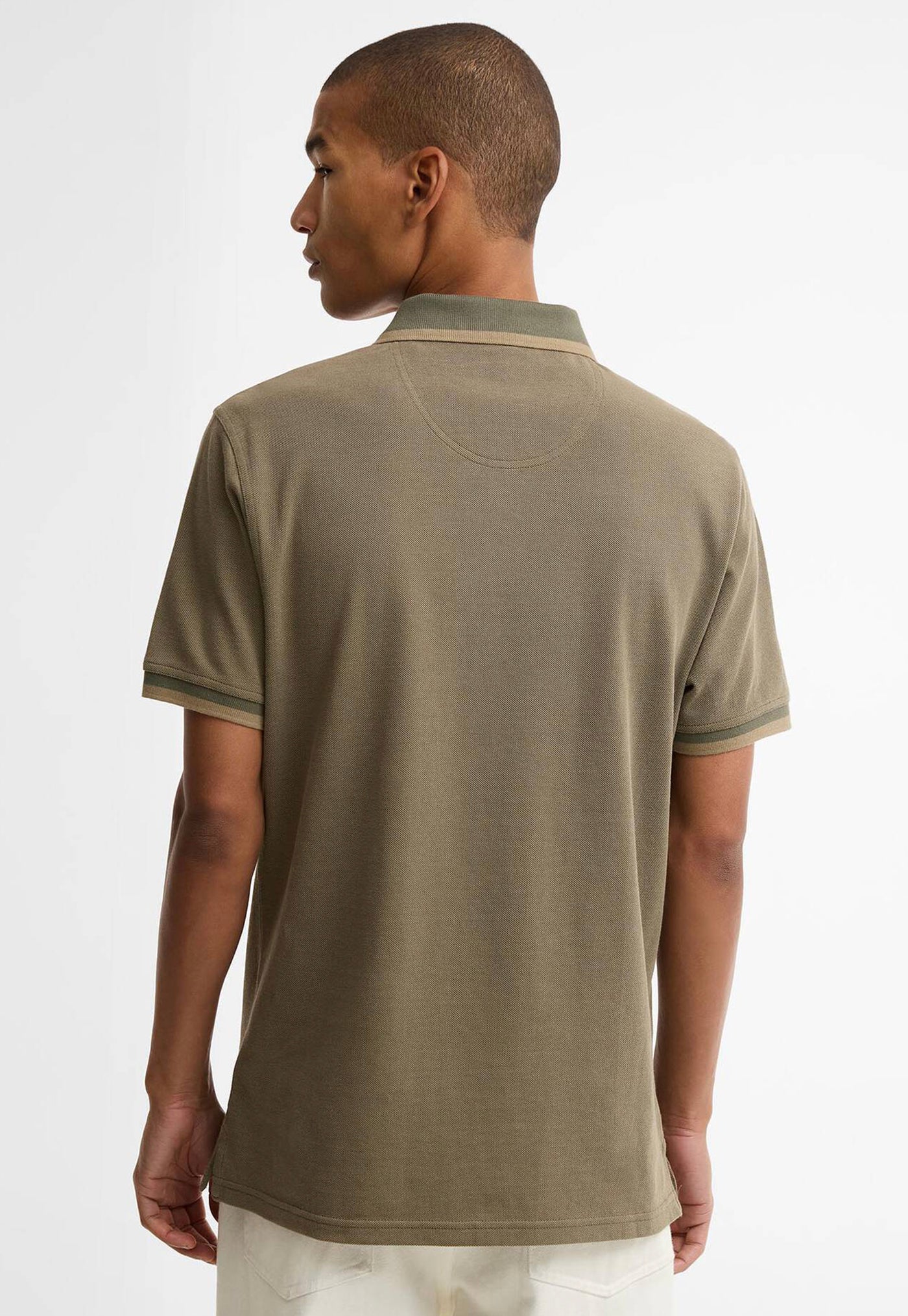 Men's Barnard Tailored Polo Shirt - Dusty Olive