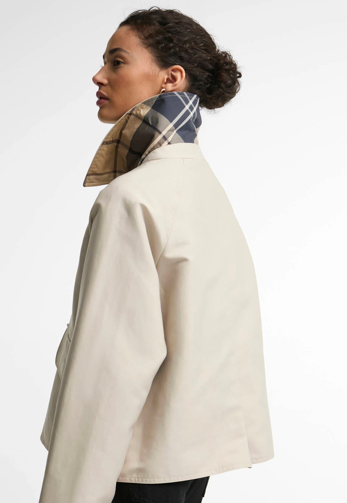 Delilah Showerproof Jacket - Mist/Birchwood