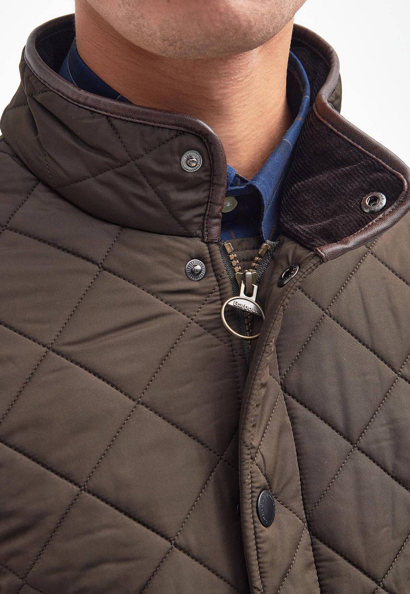 Powell Quilted Jacket - Olive