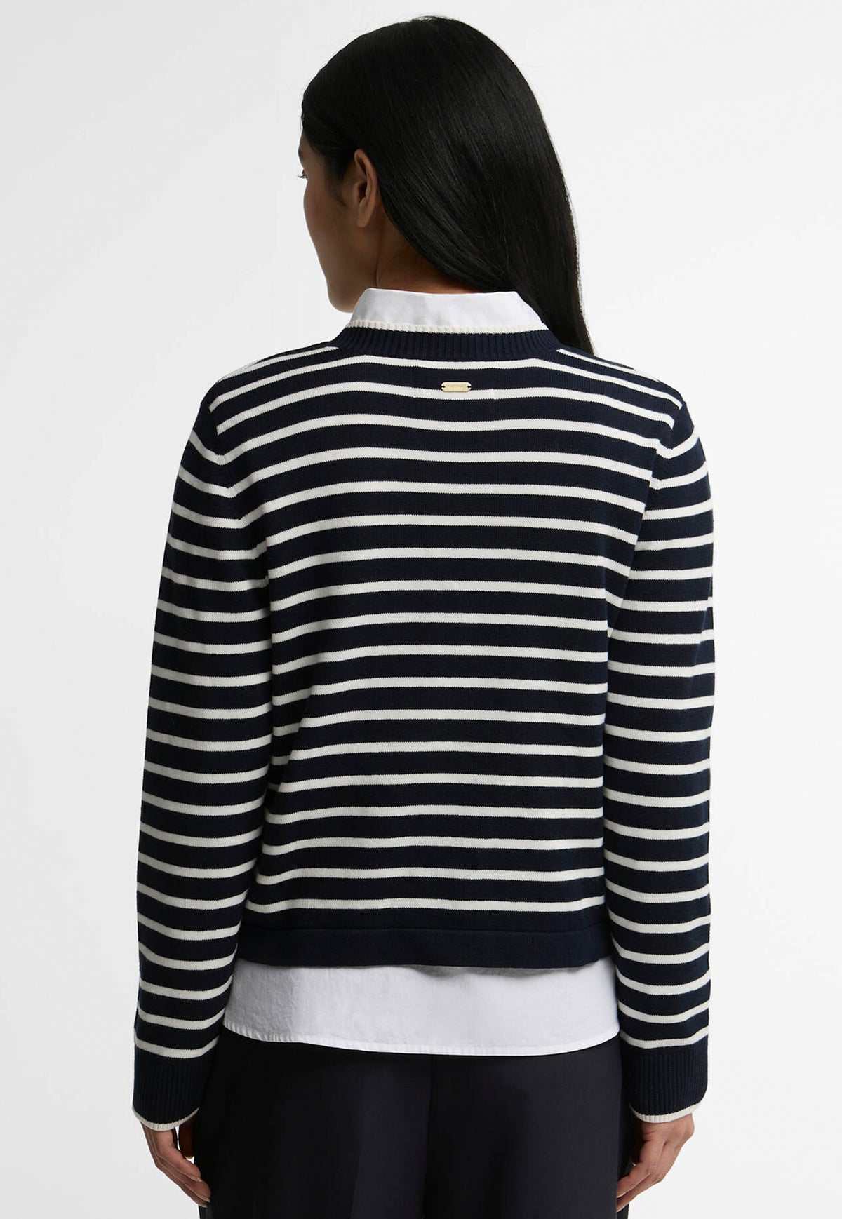 Emmy Knitted Jumper - Navy Stripe