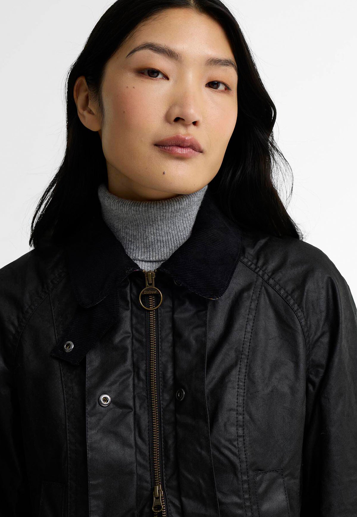 Beadnell Wax Jacket - Black
