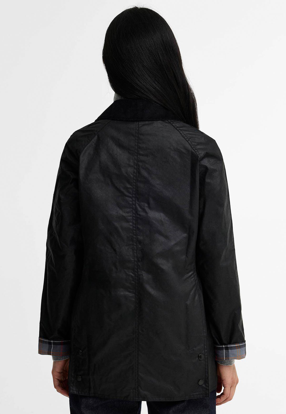Beadnell Wax Jacket - Black