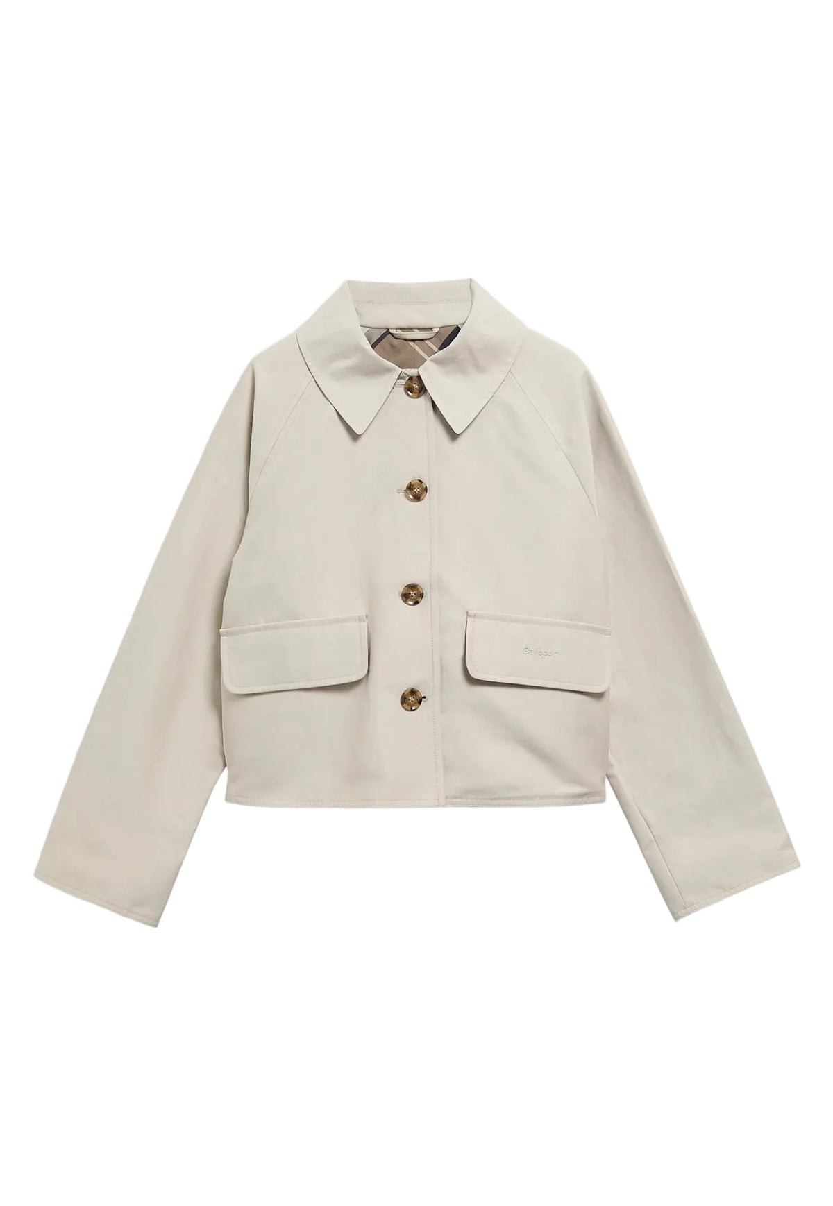 Delilah Showerproof Jacket - Mist/Birchwood