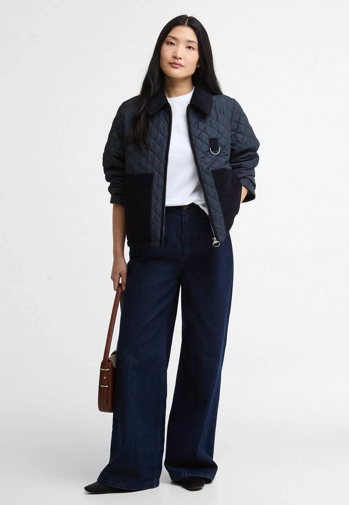 Aylesby Quilted Jacket - Dark Navy