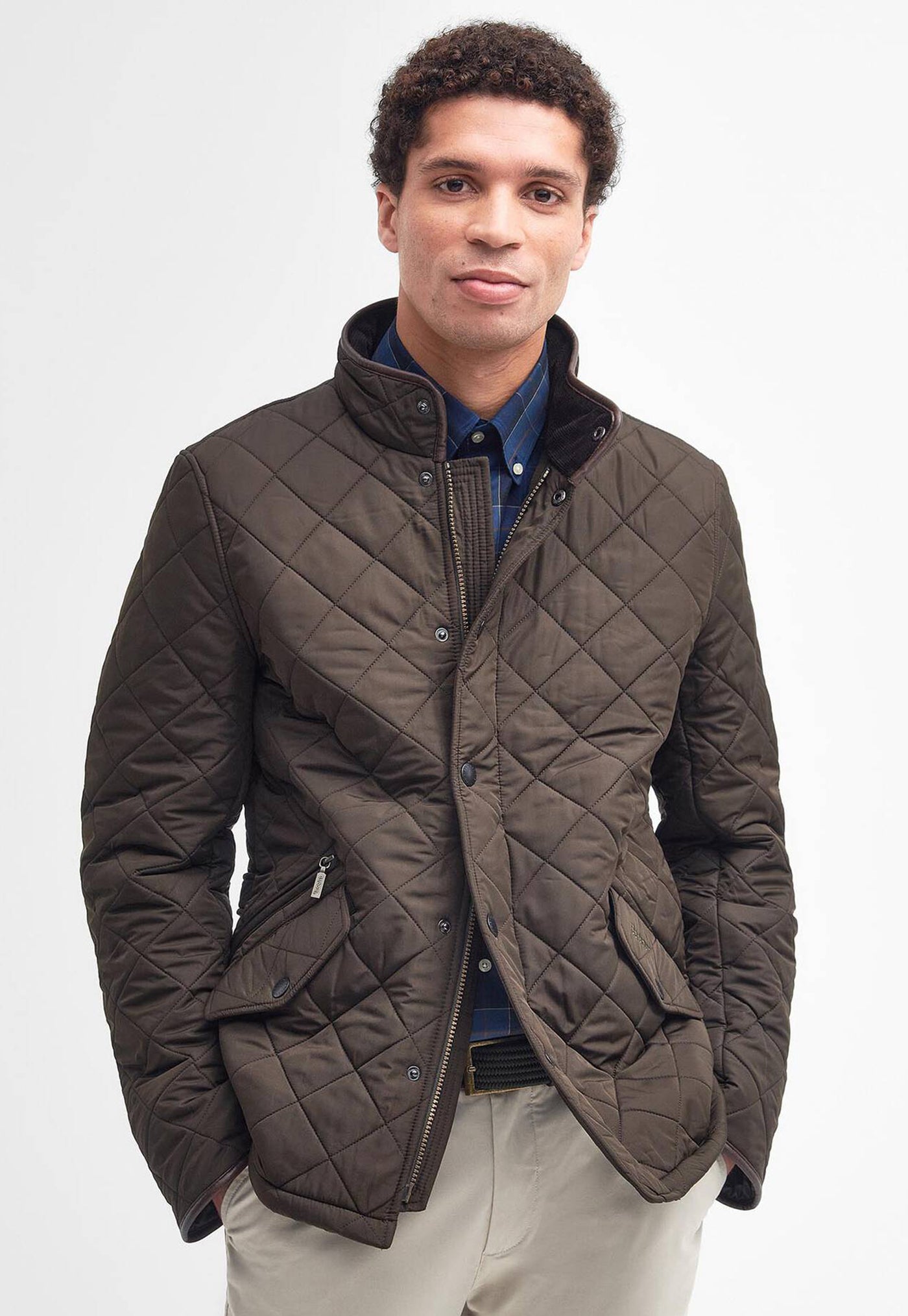 Powell Quilted Jacket - Olive