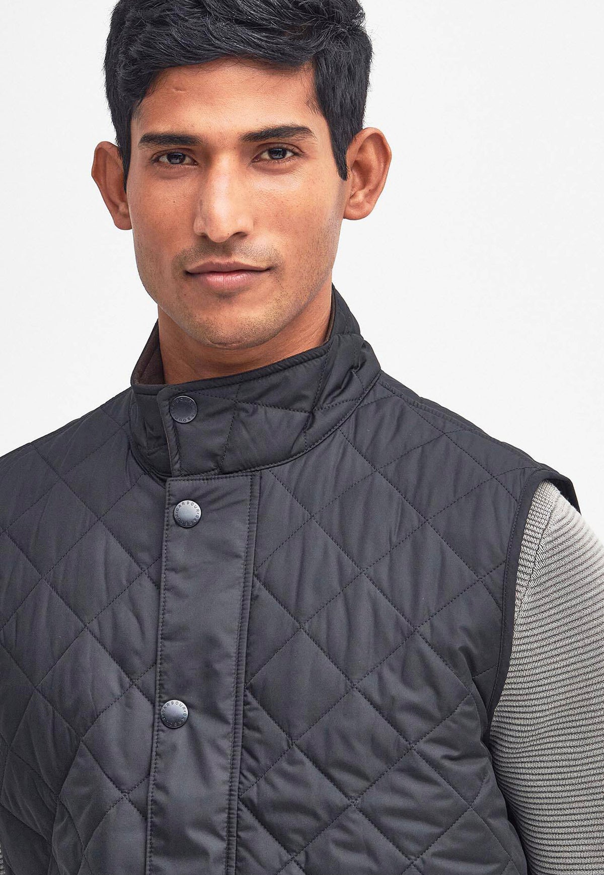 Men's Lowerdale Quilted Gilet - Navy