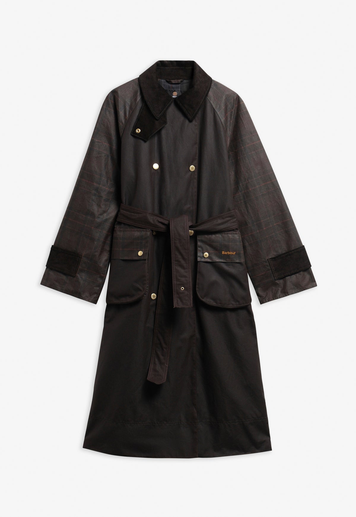 Elva Wax Jacket - Rustic/Muted/Mixed Tartan