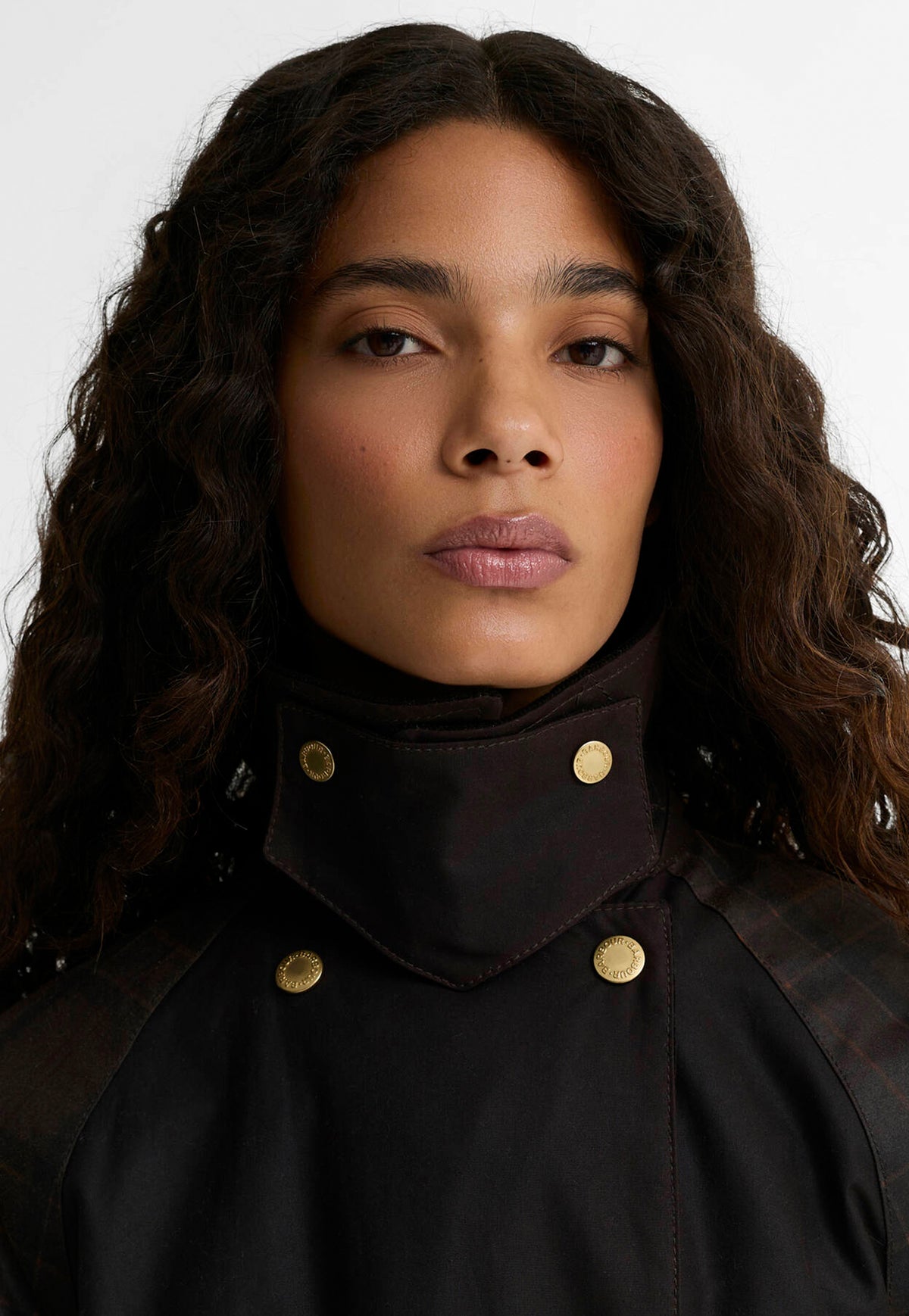 Elva Wax Jacket - Rustic/Muted/Mixed Tartan