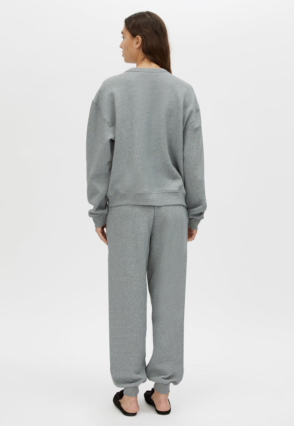Bonnie Small Graphic Sweater - Grey Marle