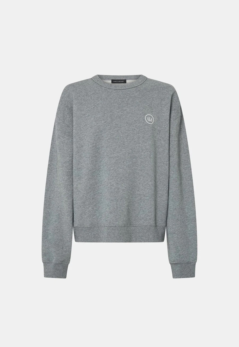 Bonnie Small Graphic Sweater - Grey Marle