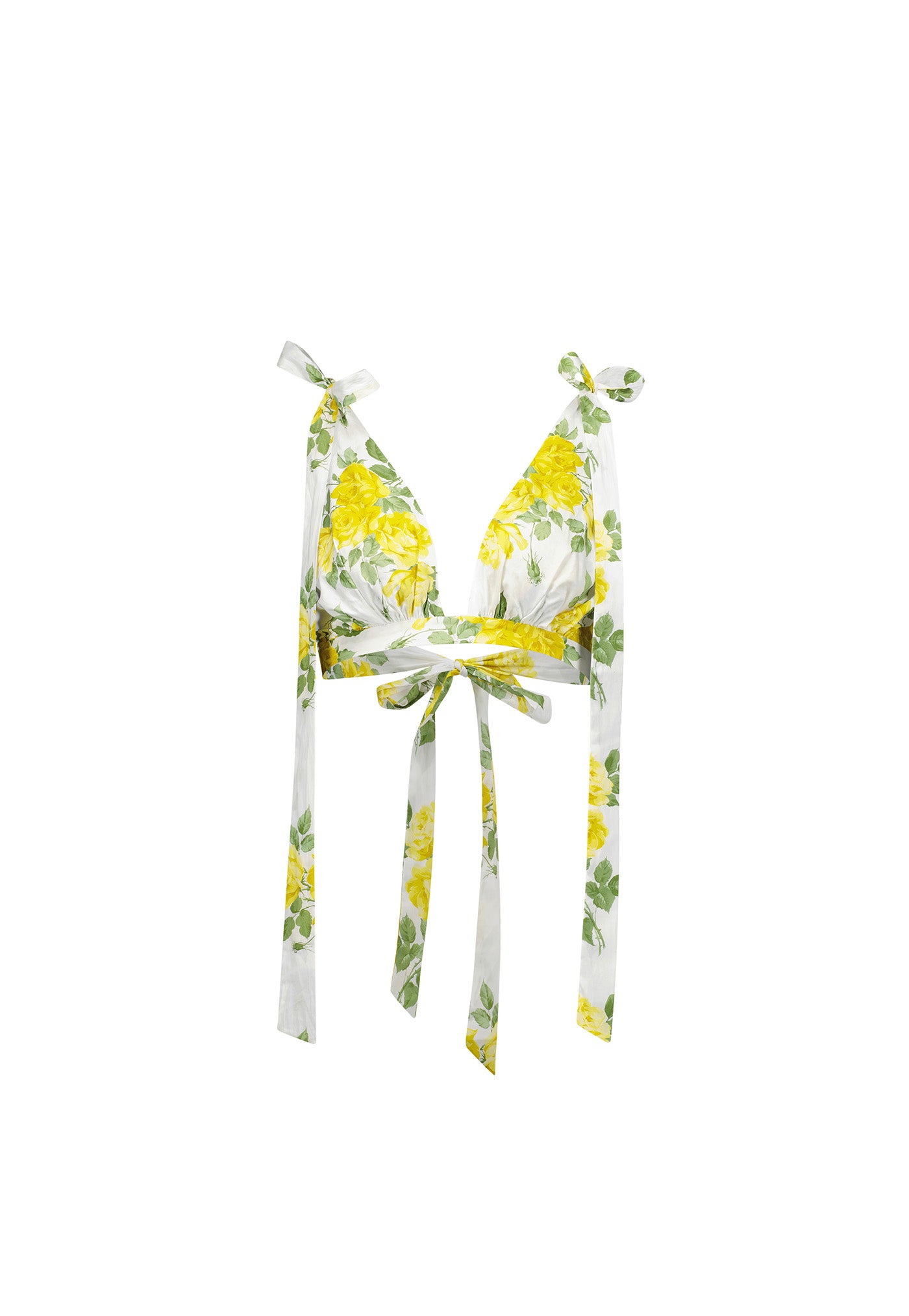 Cabo Crop - Yellow Liberty Floral sold by Angel Divine