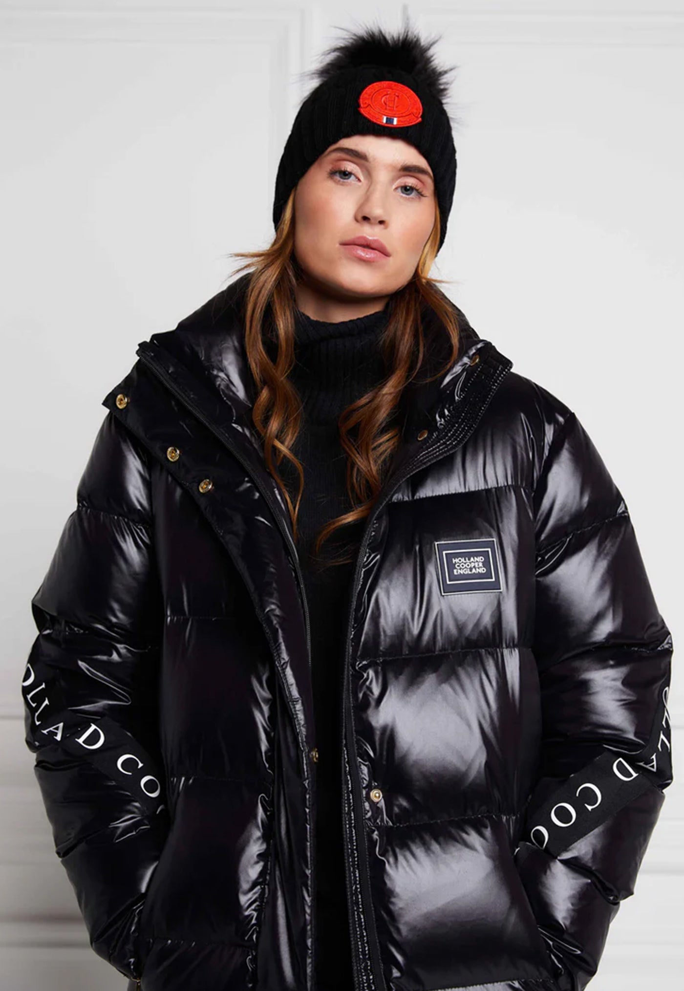Camden Longline Coat - Black