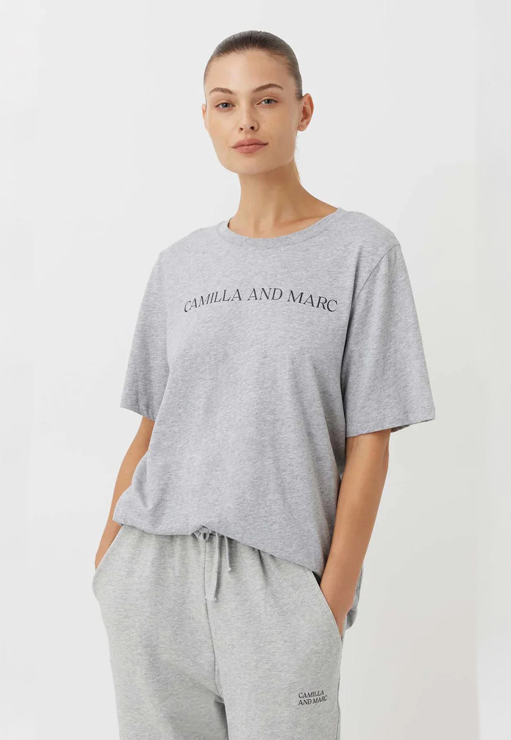 Asher Tee - Grey Marle