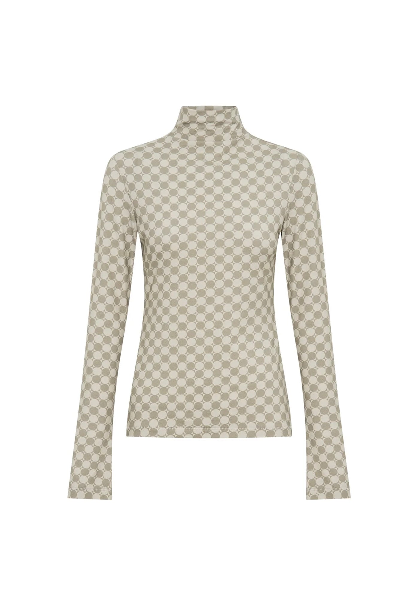 Dionne Top - Taupe Print sold by Angel Divine