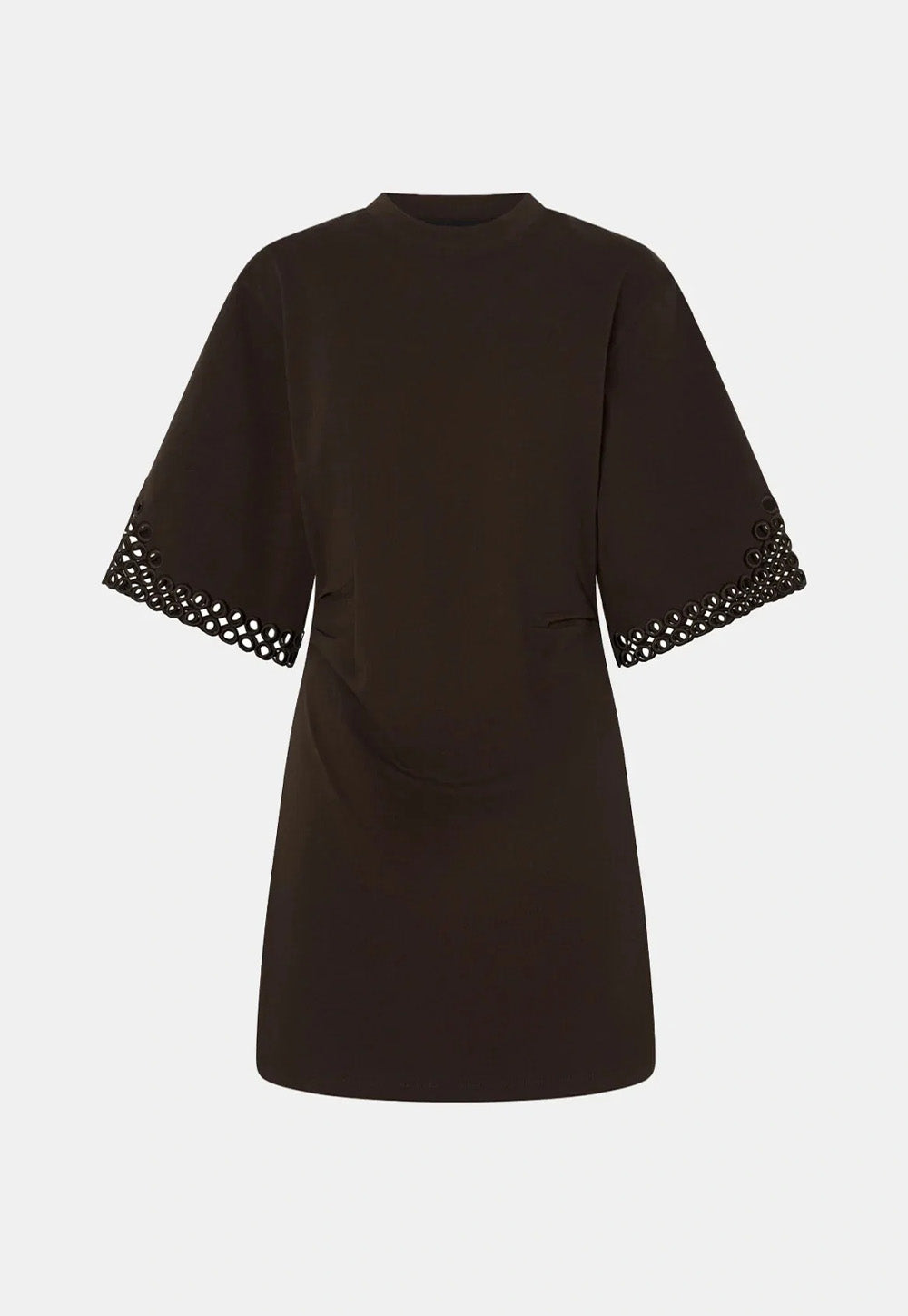 Lolani Mini Tee Dress - Chocolate
