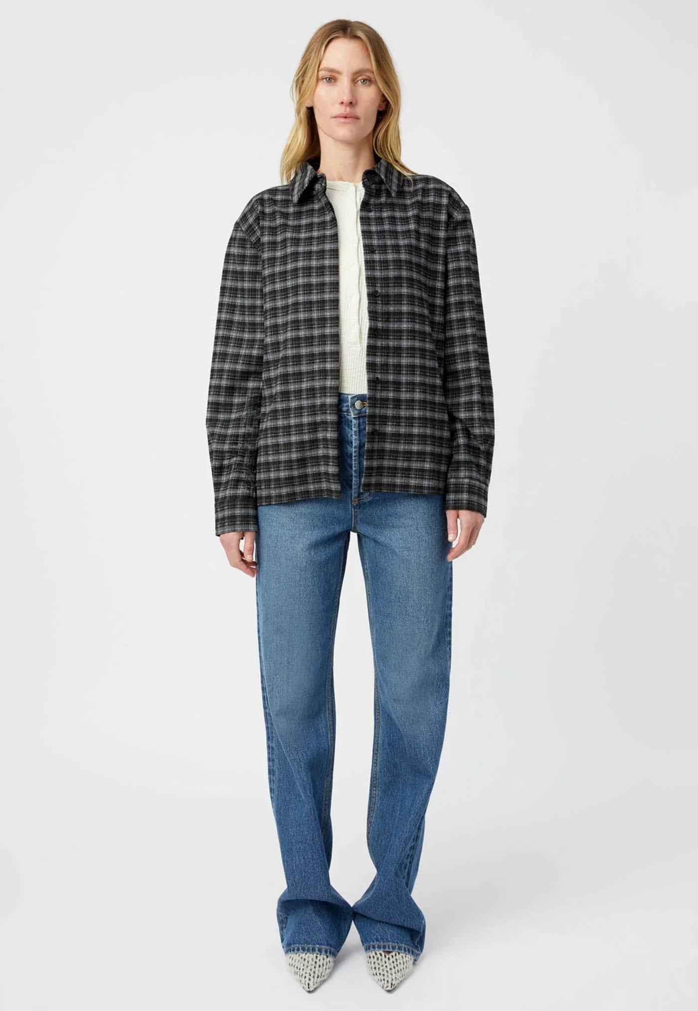 Paradox Shirt - Charcoal Plaid