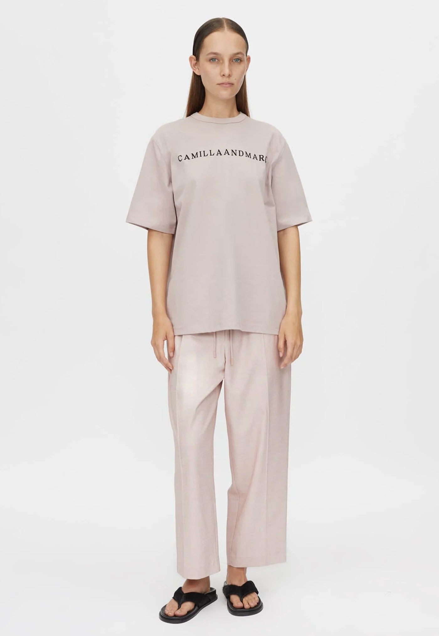 Capella Logo Tee - Ash Lilac
