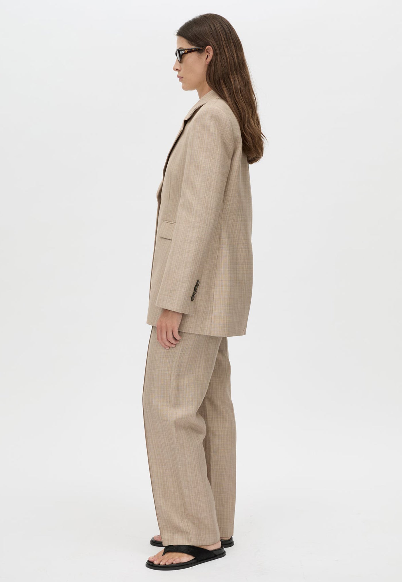 Faro Blazer - Caramel Marle