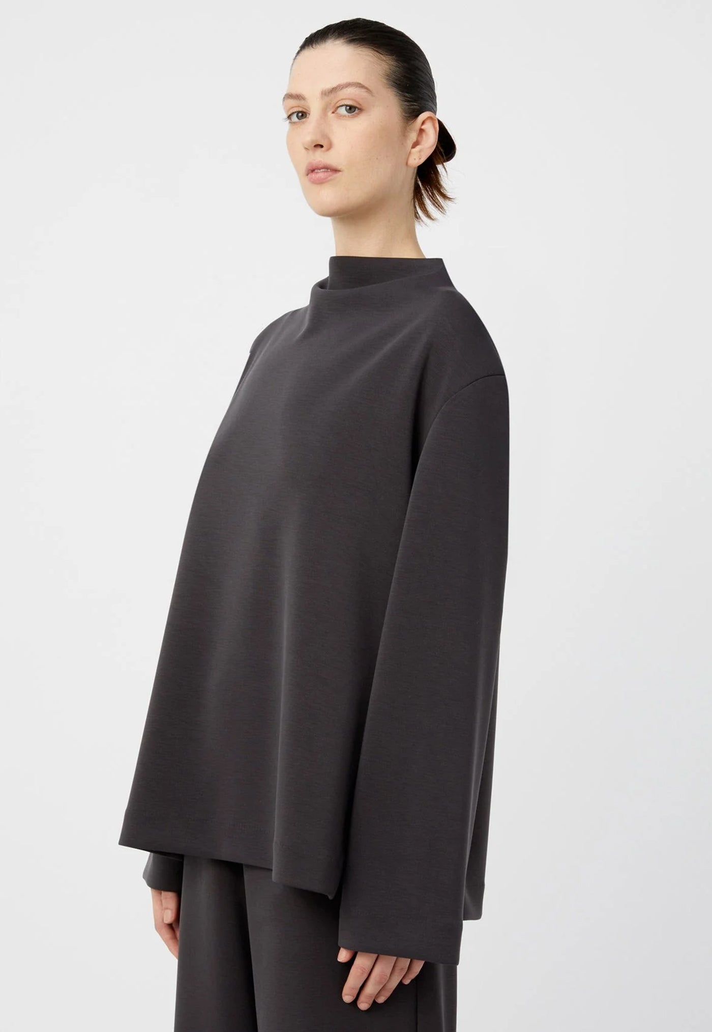 Elanora Long Sleeve Lounge Top - Amethyst