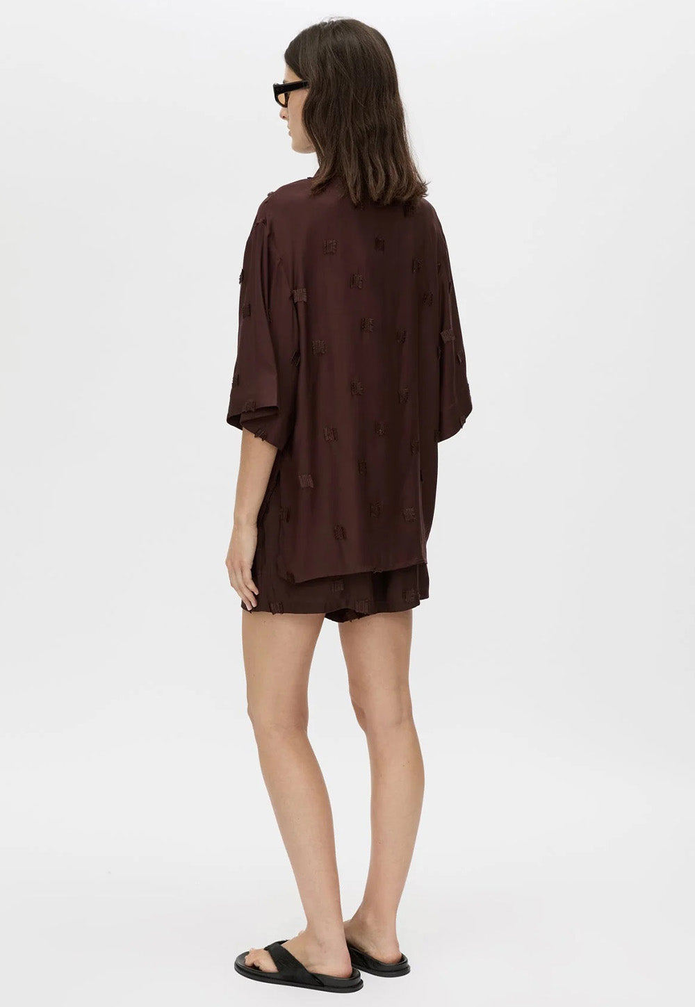 Ottilie 2.0 Short Sleeve Shirt - Chocolate