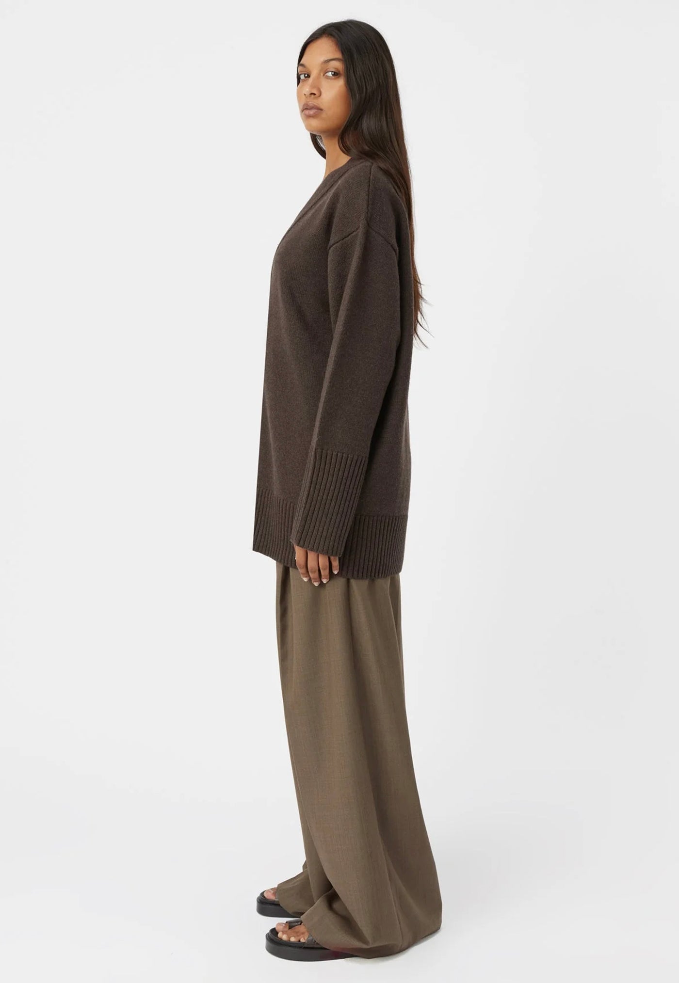 Romeo 2.0 Cardigan - Chocolate Melange