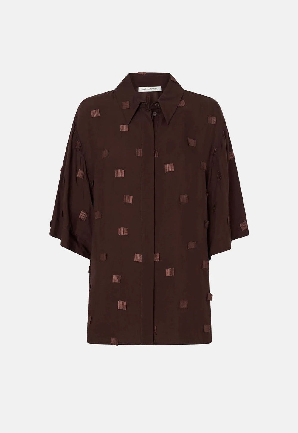 Ottilie 2.0 Short Sleeve Shirt - Chocolate